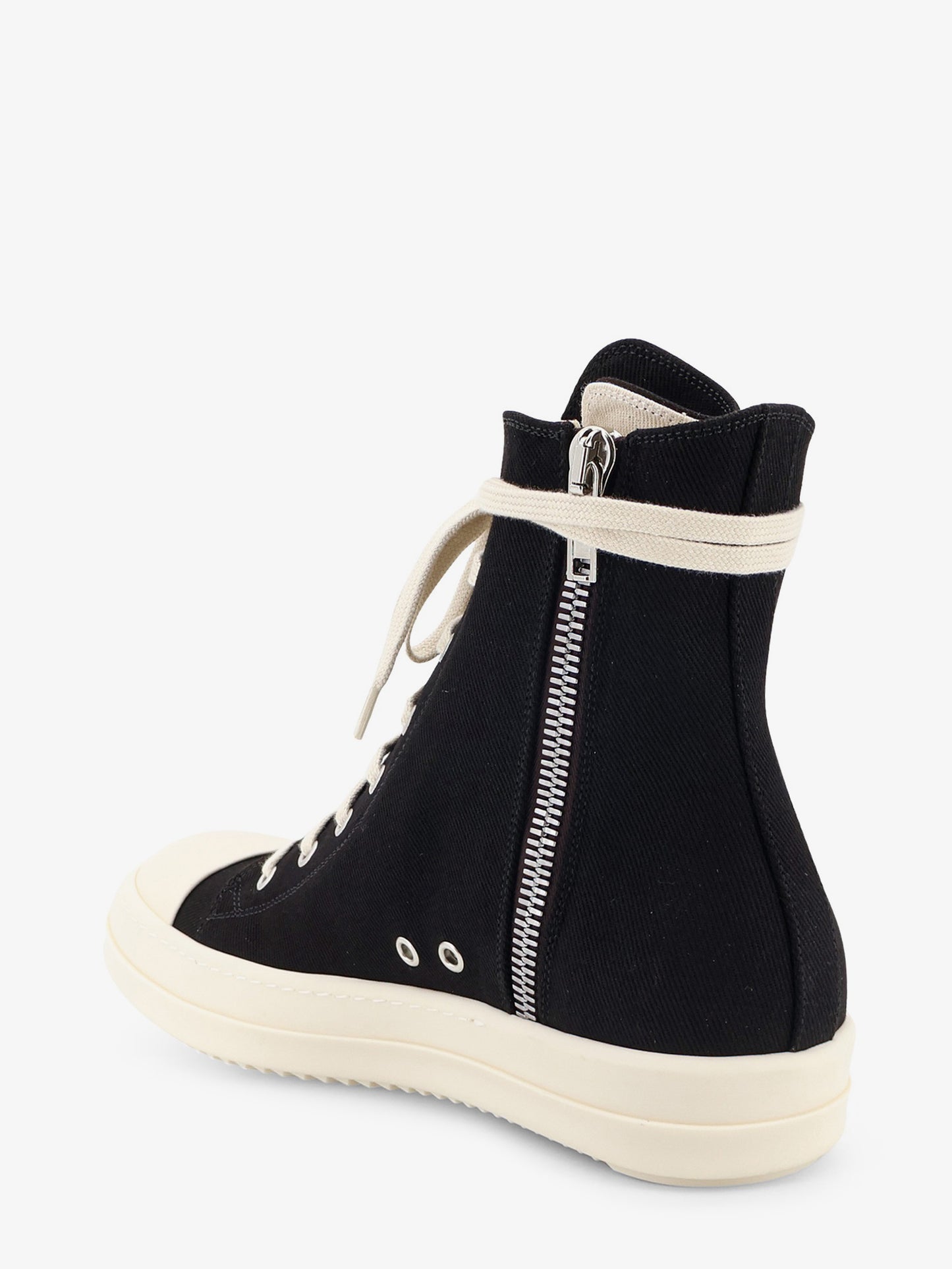Sneakers High-Top in cotone certificato