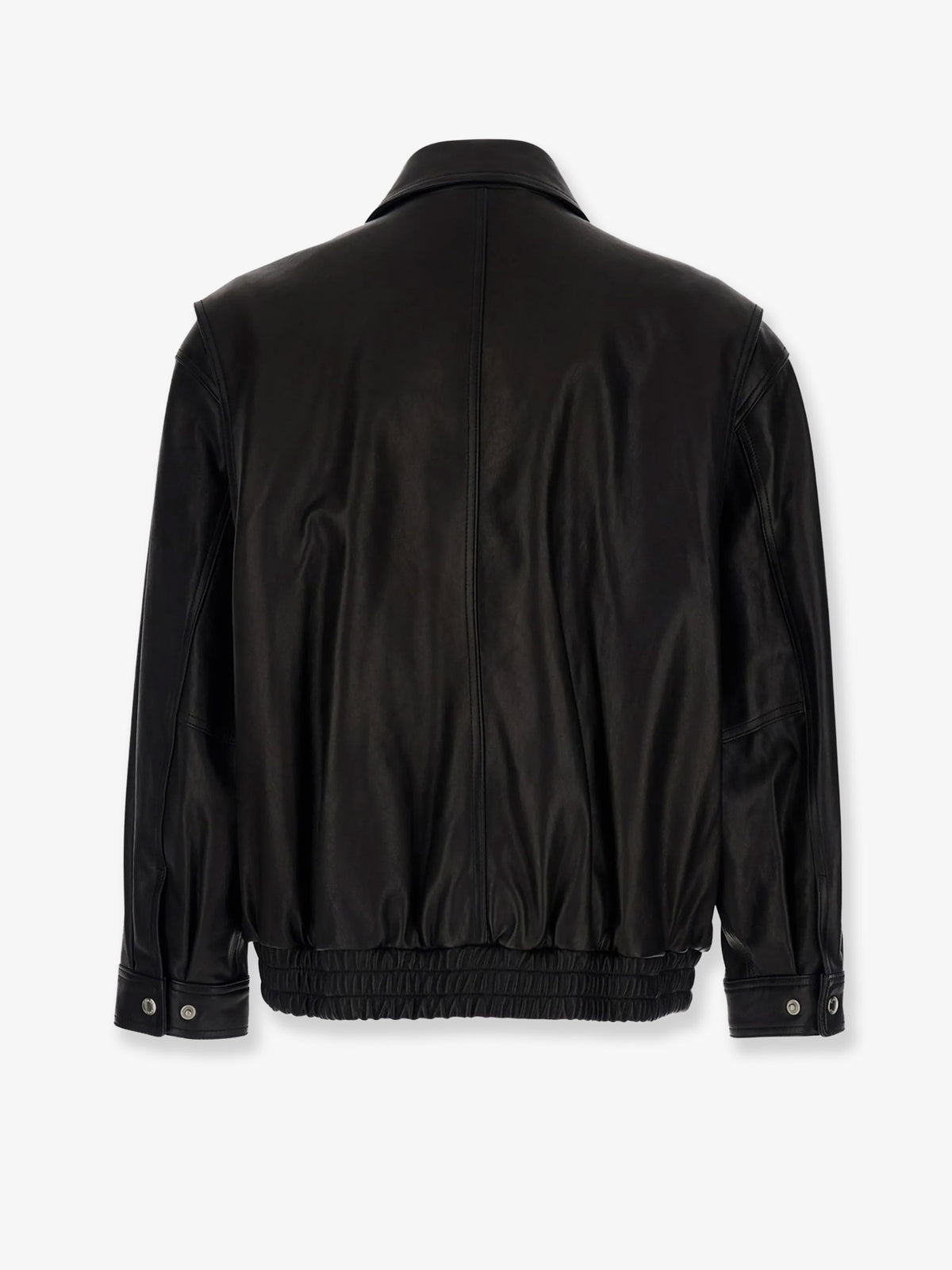 Unisex leather blouson