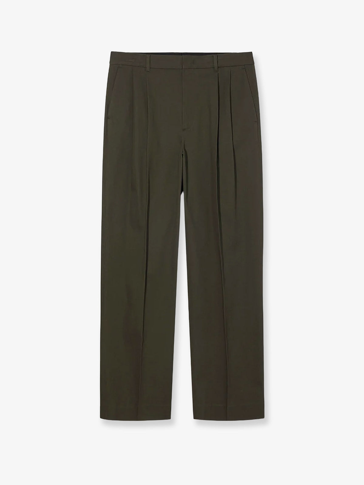 Tailored trousers with pleats