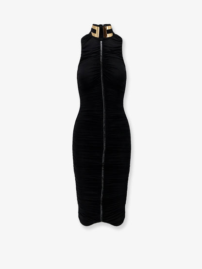 Draped midi dress thumbnail
