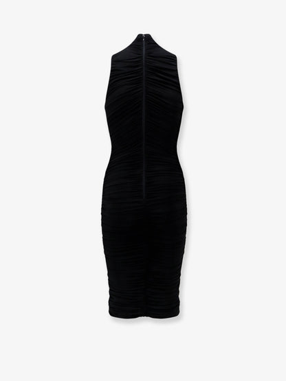 Draped midi dress thumbnail