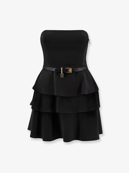 Mini dress with bustier detail thumbnail