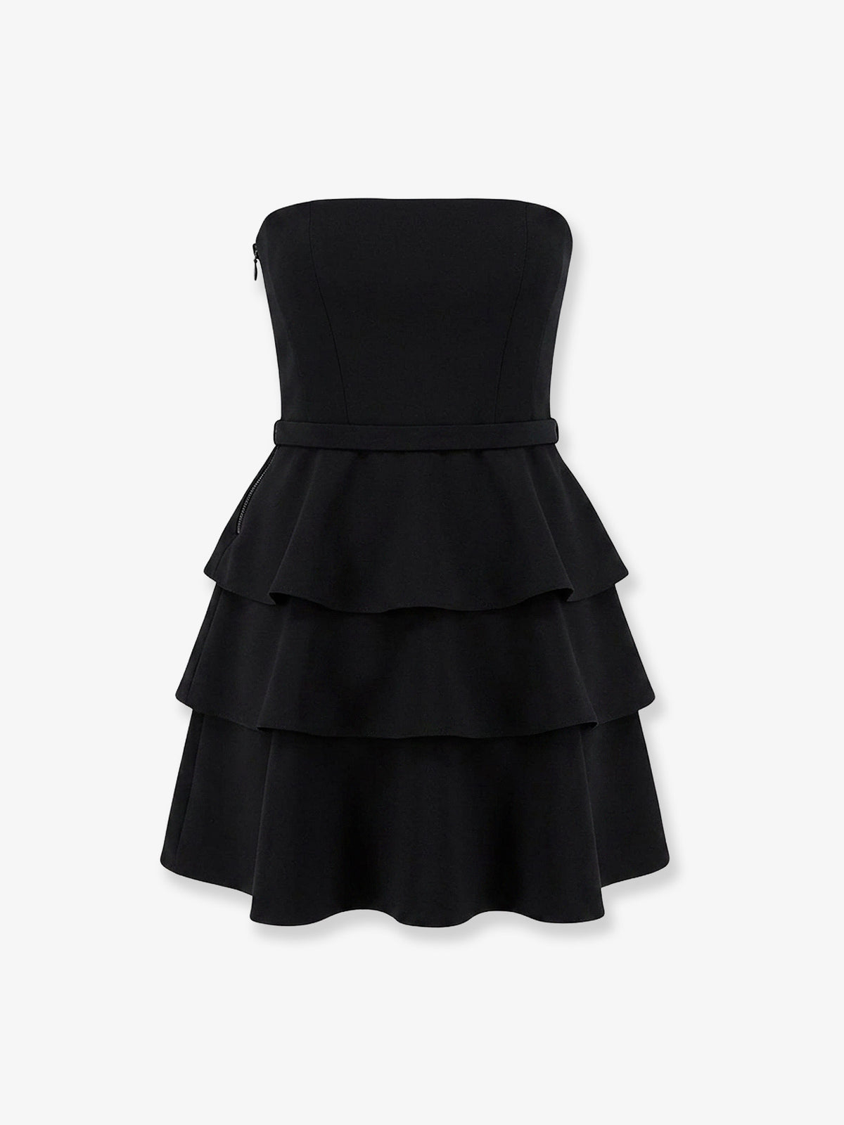 Mini dress with bustier detail