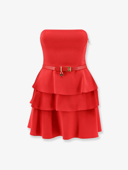 Mini dress with bustier detail thumbnail