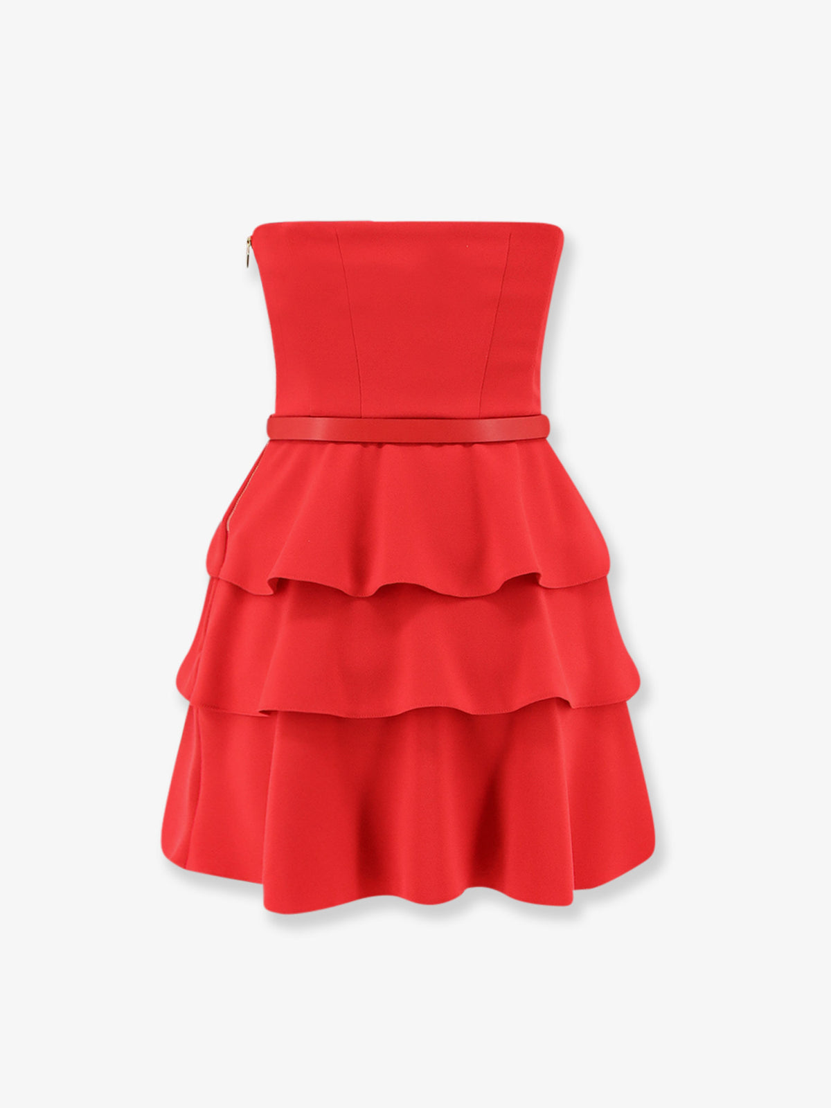 Mini dress with bustier detail