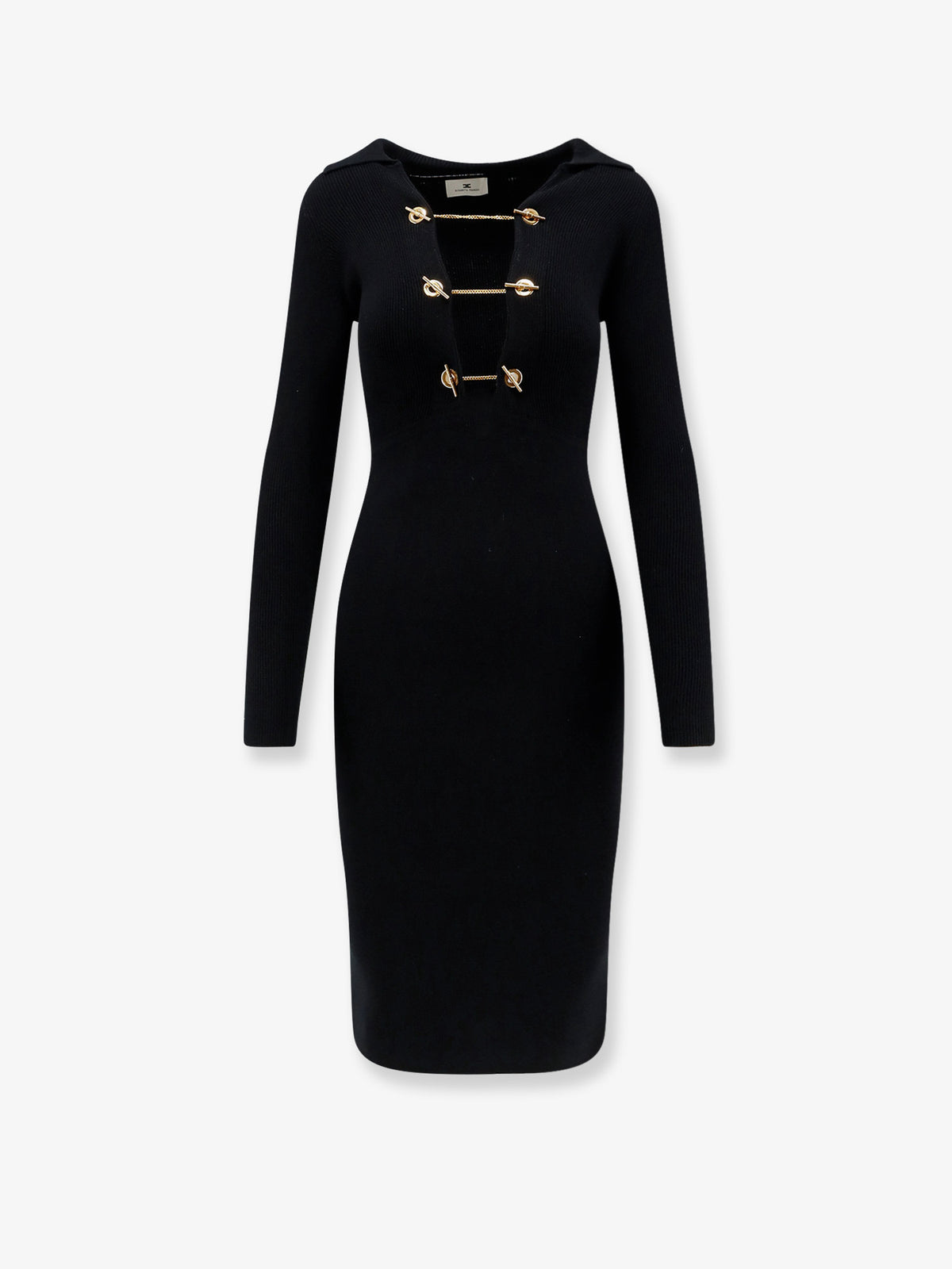 Long viscose blend dress