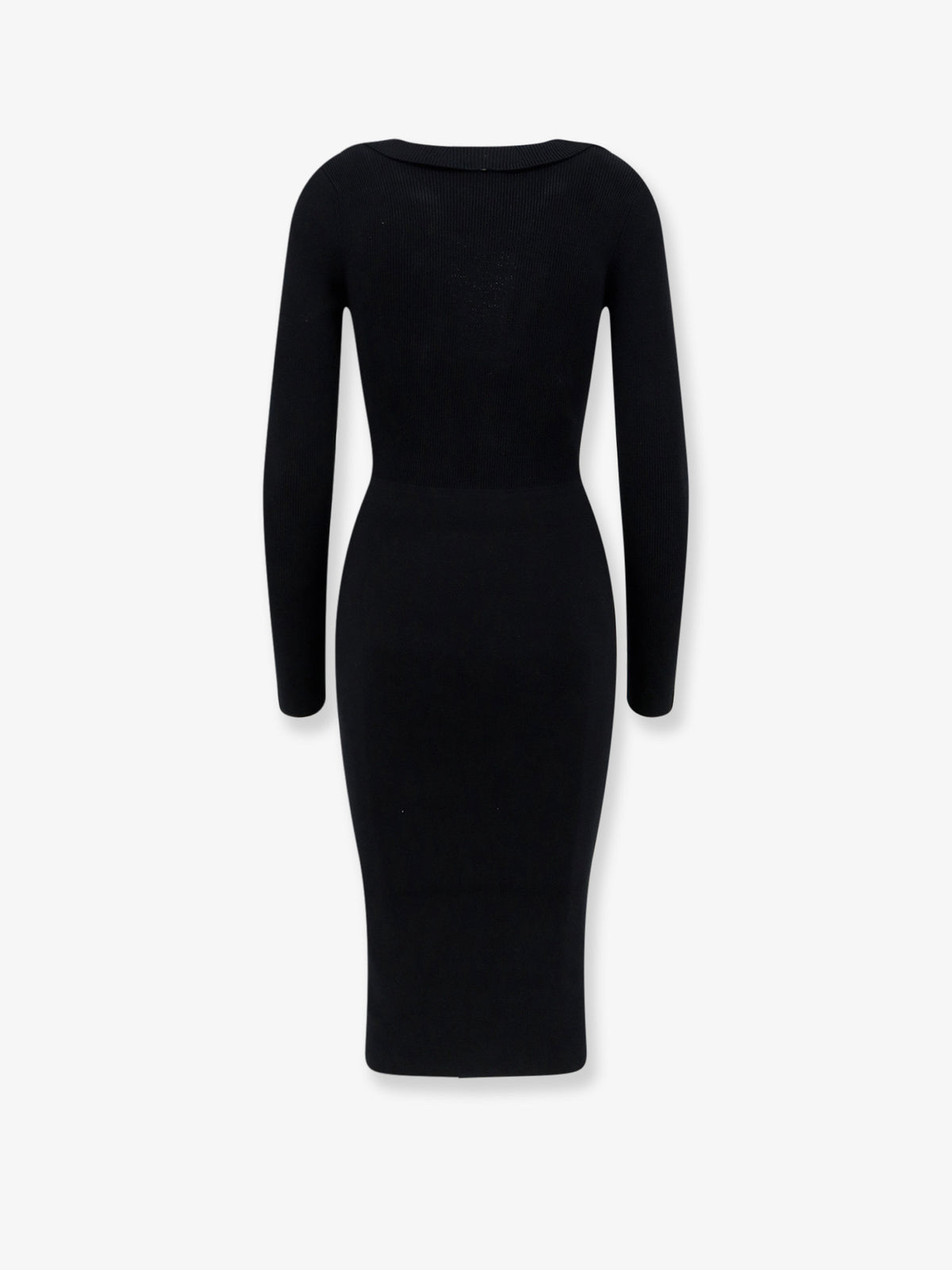 Long viscose blend dress