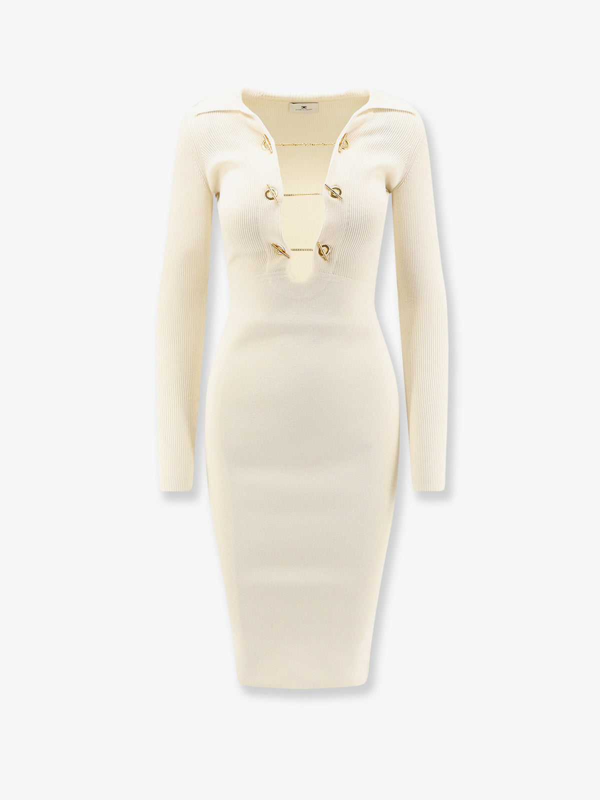 Long viscose blend dress