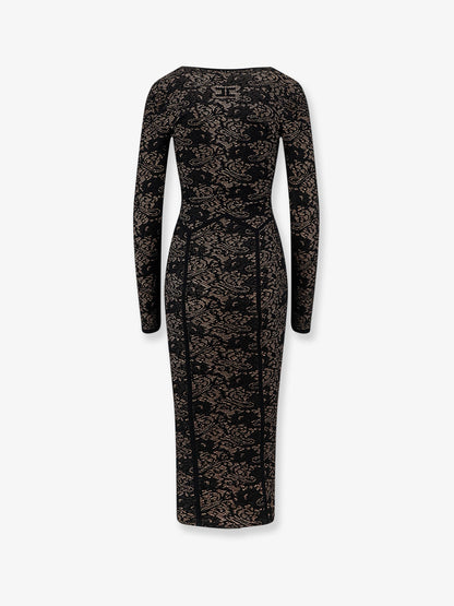 Knitted Midi Dress thumbnail