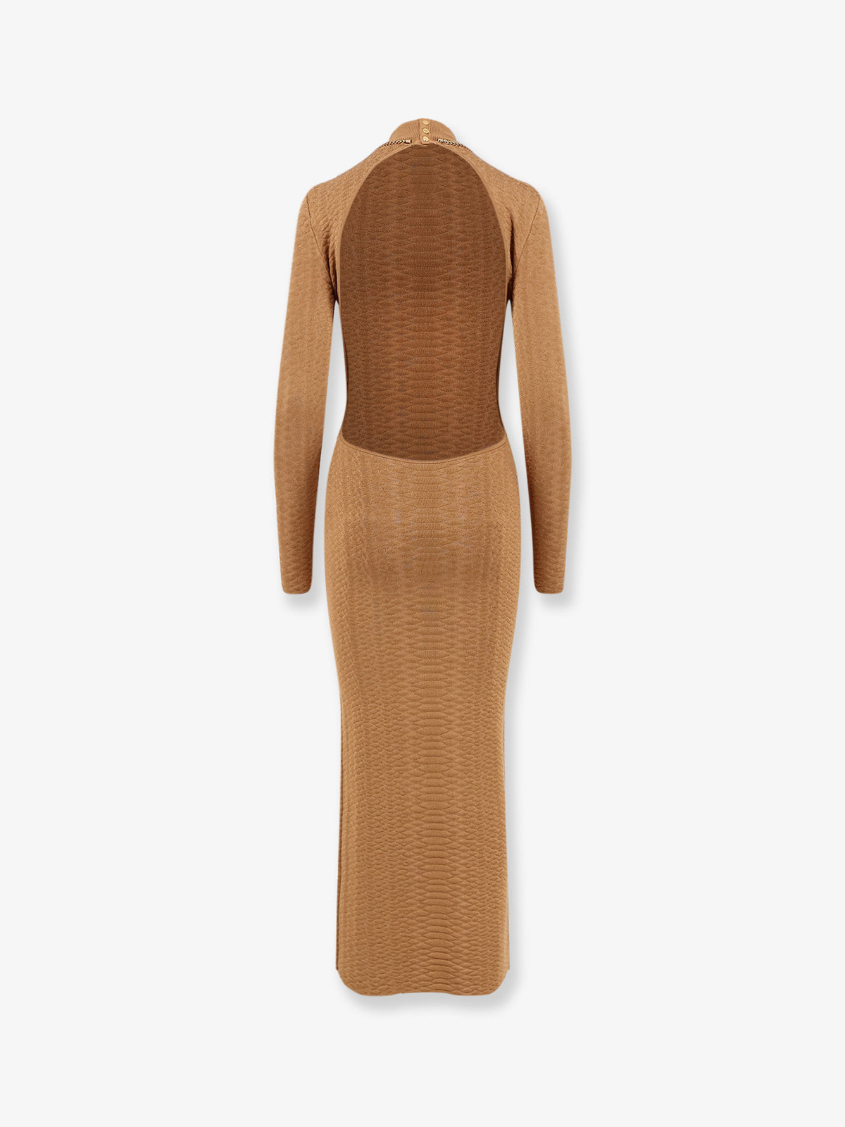 Knitted dress with Snake detail