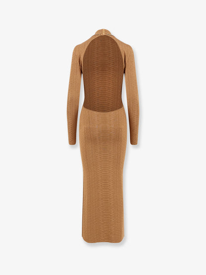 Knitted dress with Snake detail thumbnail