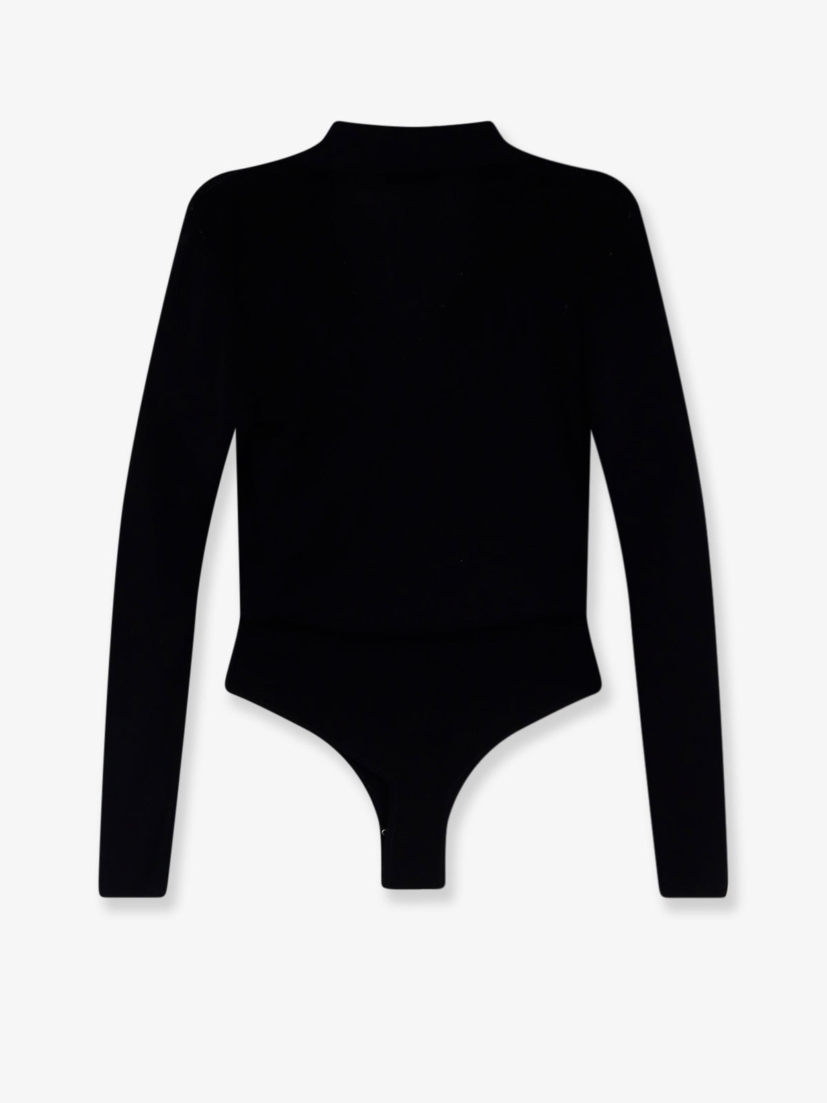 Viscose blend bodysuit with jewel charm detail