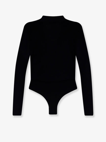 Viscose blend bodysuit with jewel charm detail thumbnail