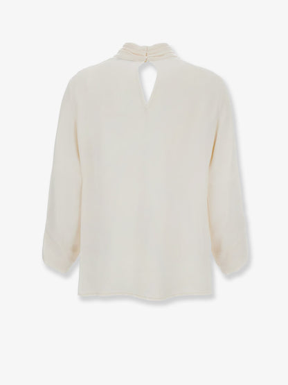 Viscose shirt with contrasting detail thumbnail