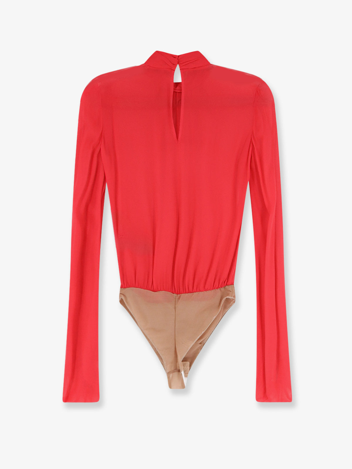 Viscose shirt with body detail