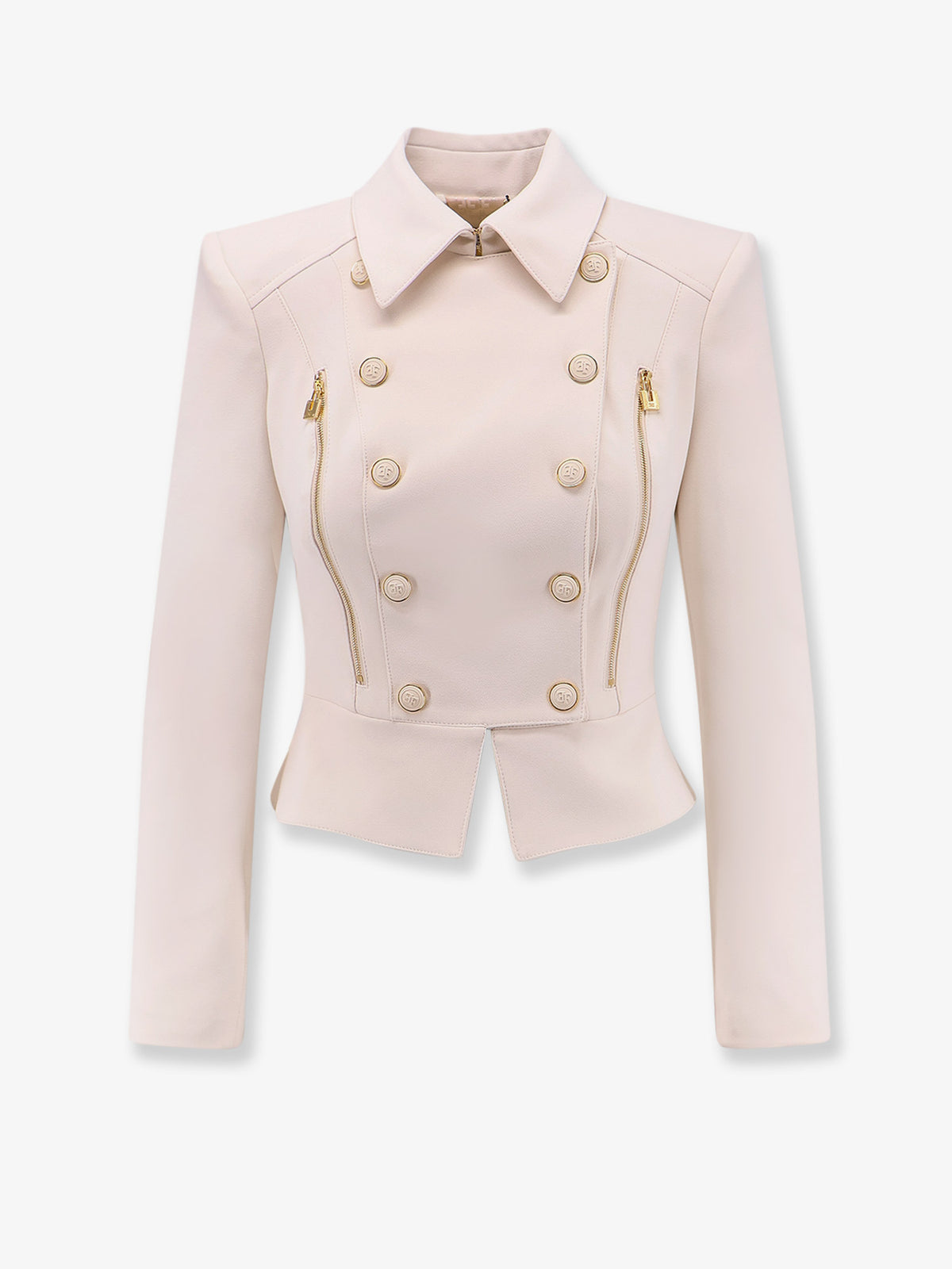 Cropped Blazer with buttons