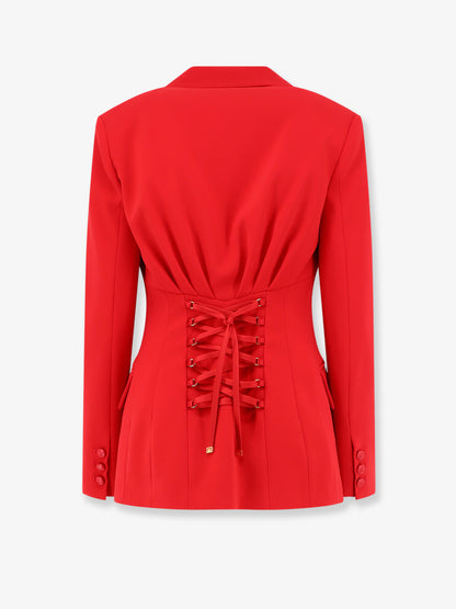 Fitted blazer with laces on the back thumbnail