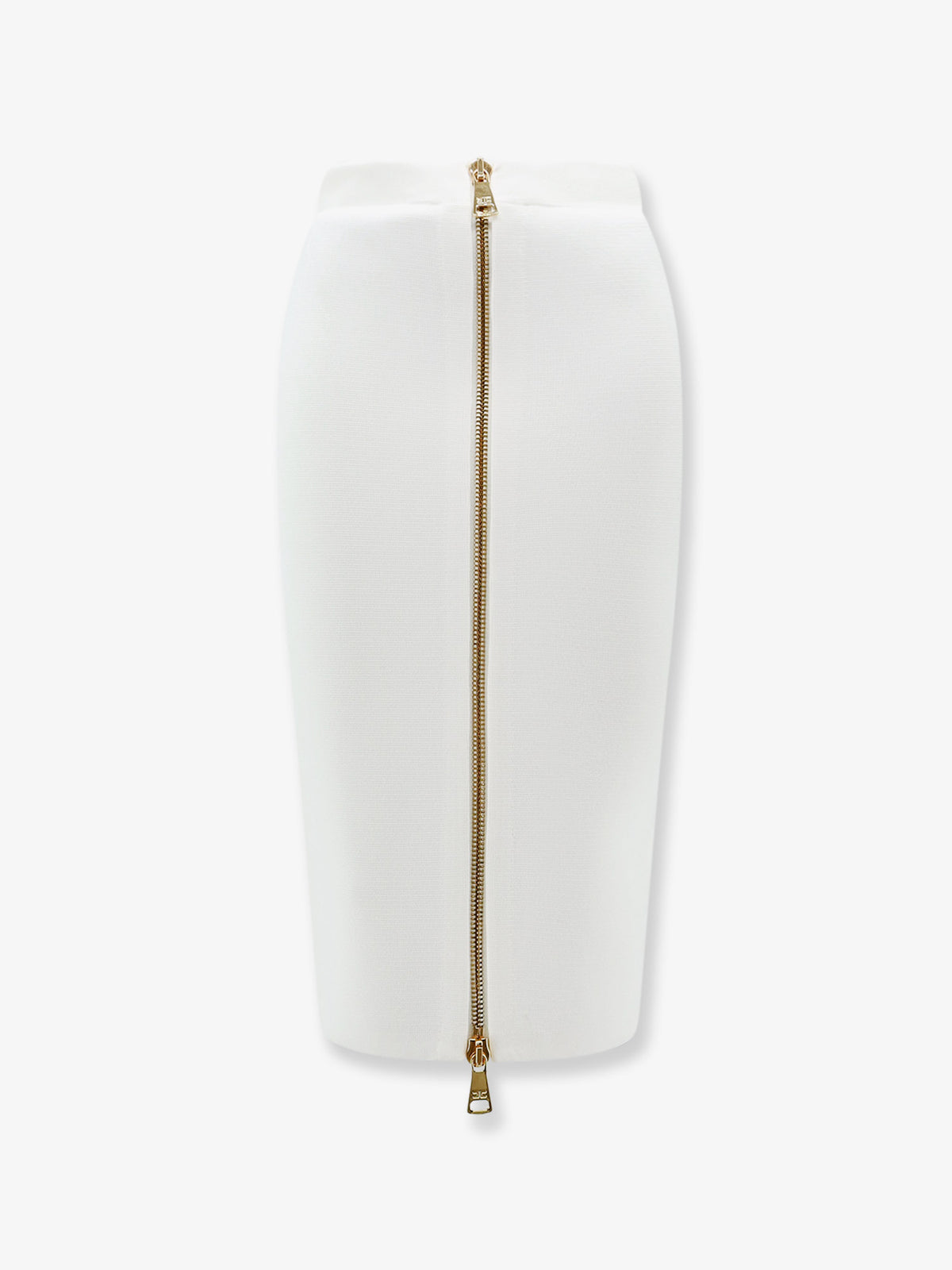 Gonna in viscosa e nylon con zip