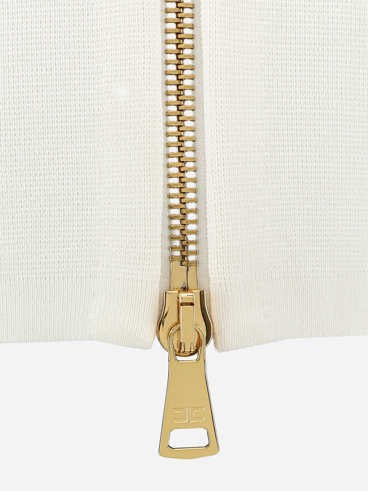 Gonna in viscosa e nylon con zip