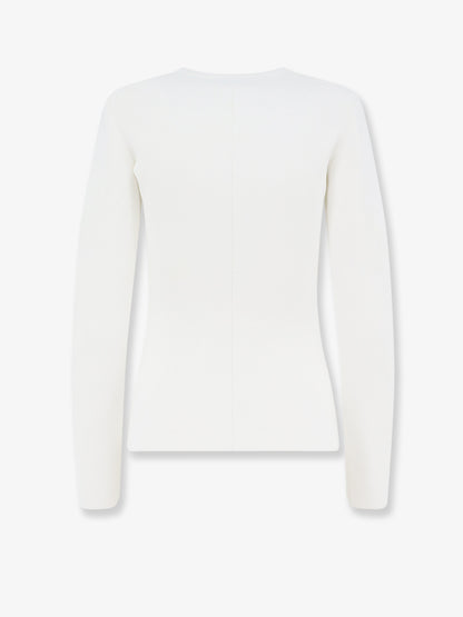 Knitted blazer with zip thumbnail
