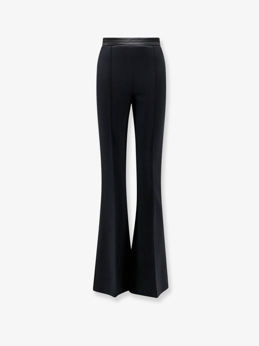 Stretch flared trousers