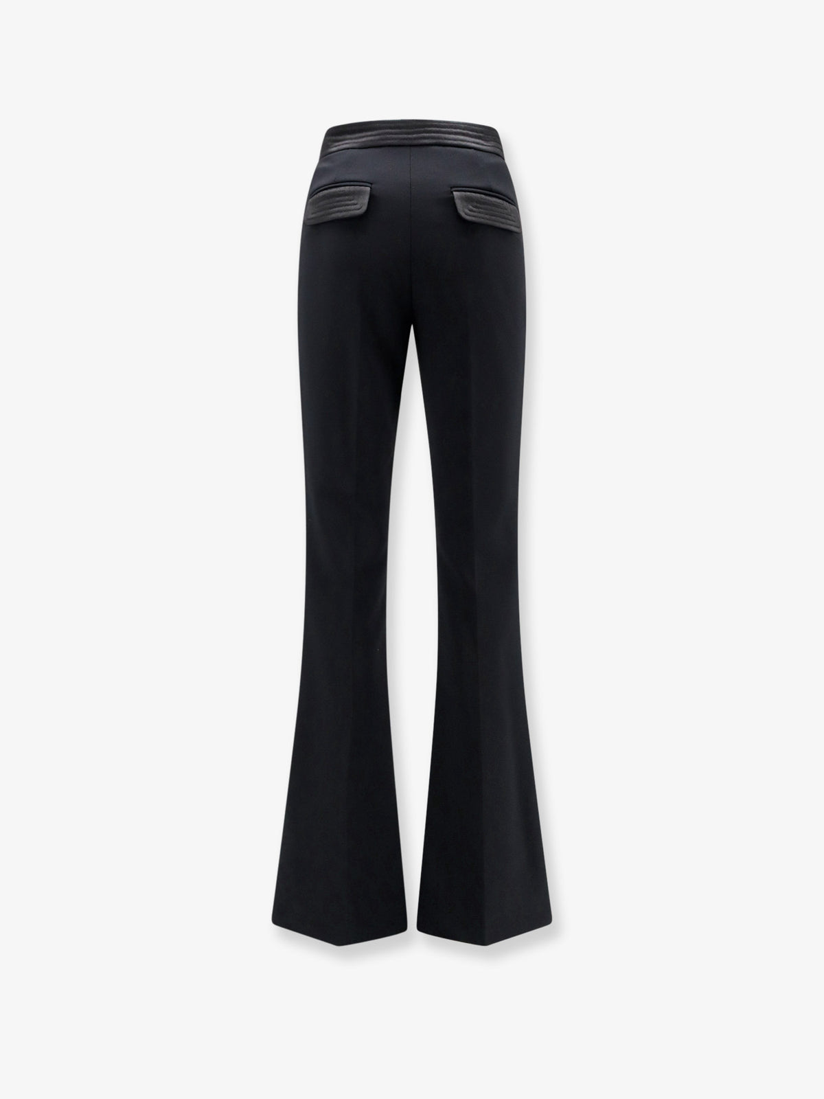 Stretch flared trousers