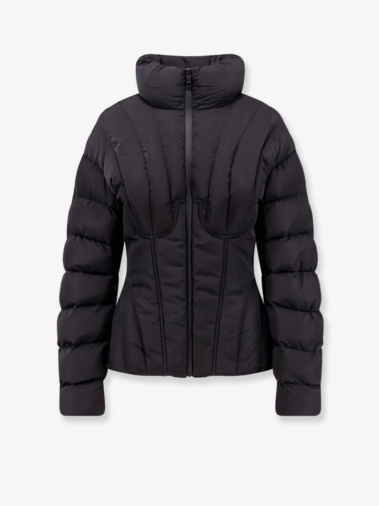 Bustier quilted down jacket