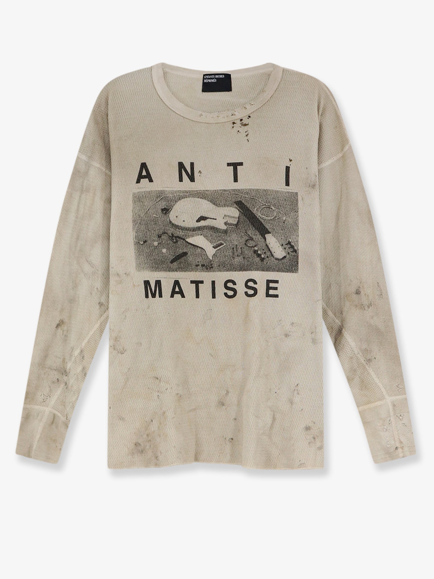 Cotton T-shirt with print on the front
