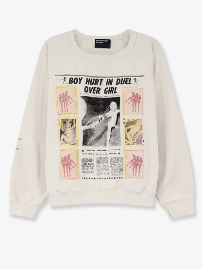 Maglia in cotone con stampa frontale thumbnail