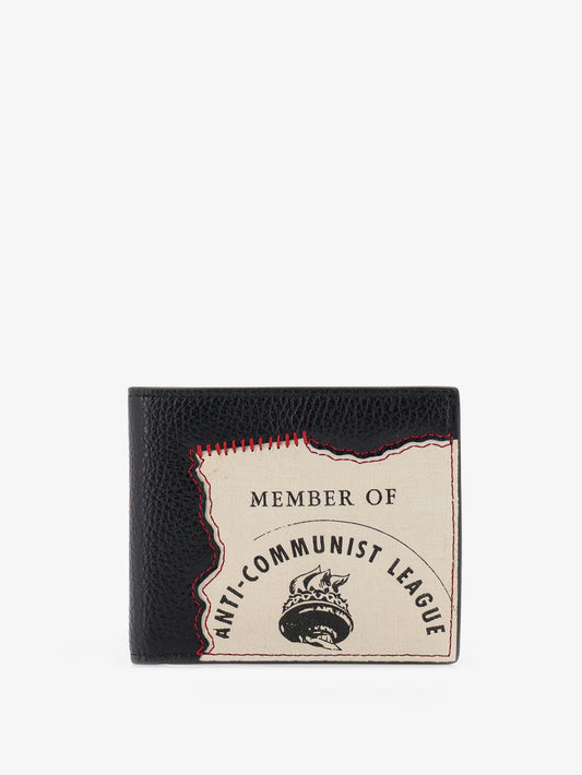 Portafoglio Anti Communist League in pelle