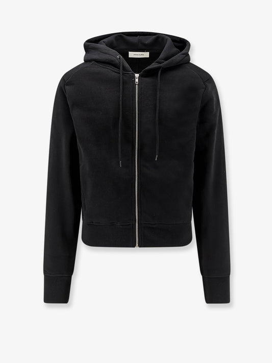 Slim Zip Up cotton hoodie