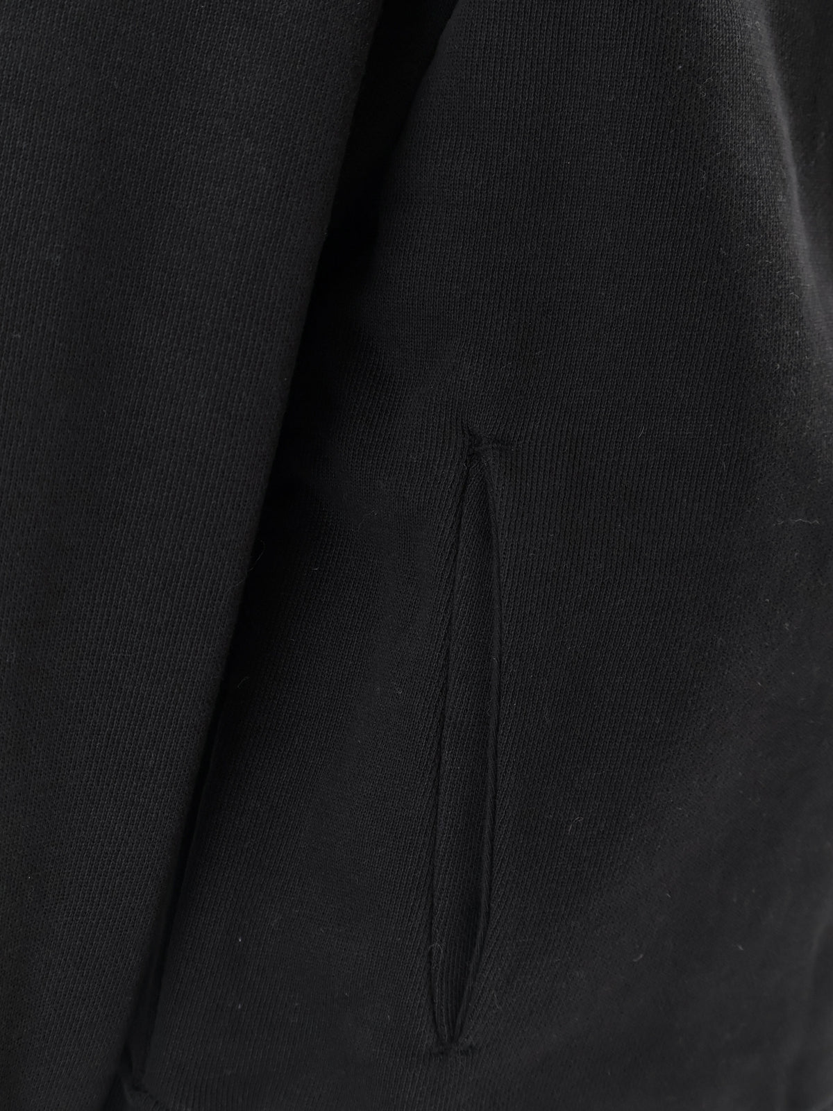 Slim Zip Up cotton hoodie