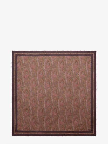 Modal and cashmere shawl with Paisley pattern thumbnail