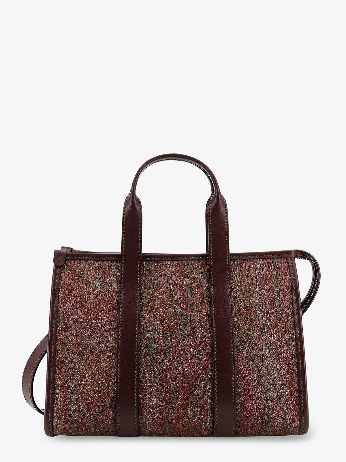 Arnica S Paisley fabric handbag with shoulder strap