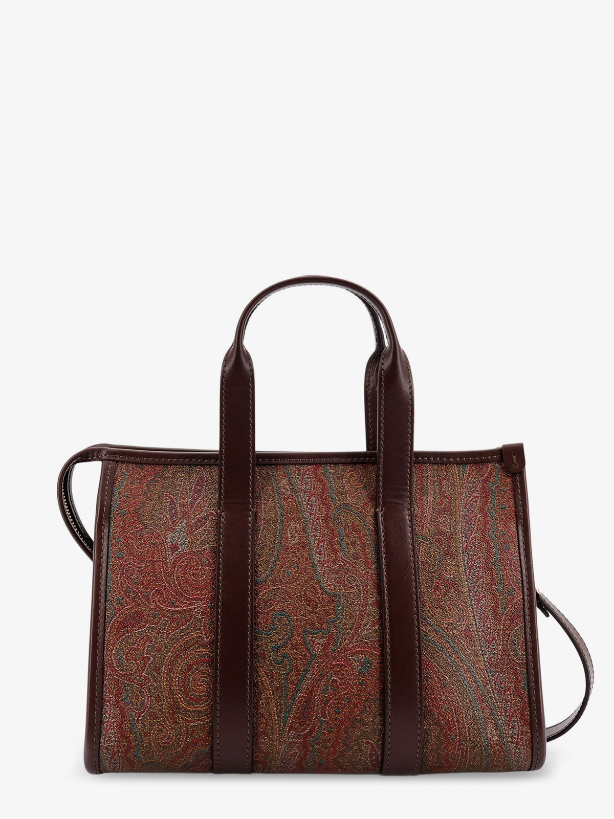 Arnica S Paisley fabric handbag with shoulder strap