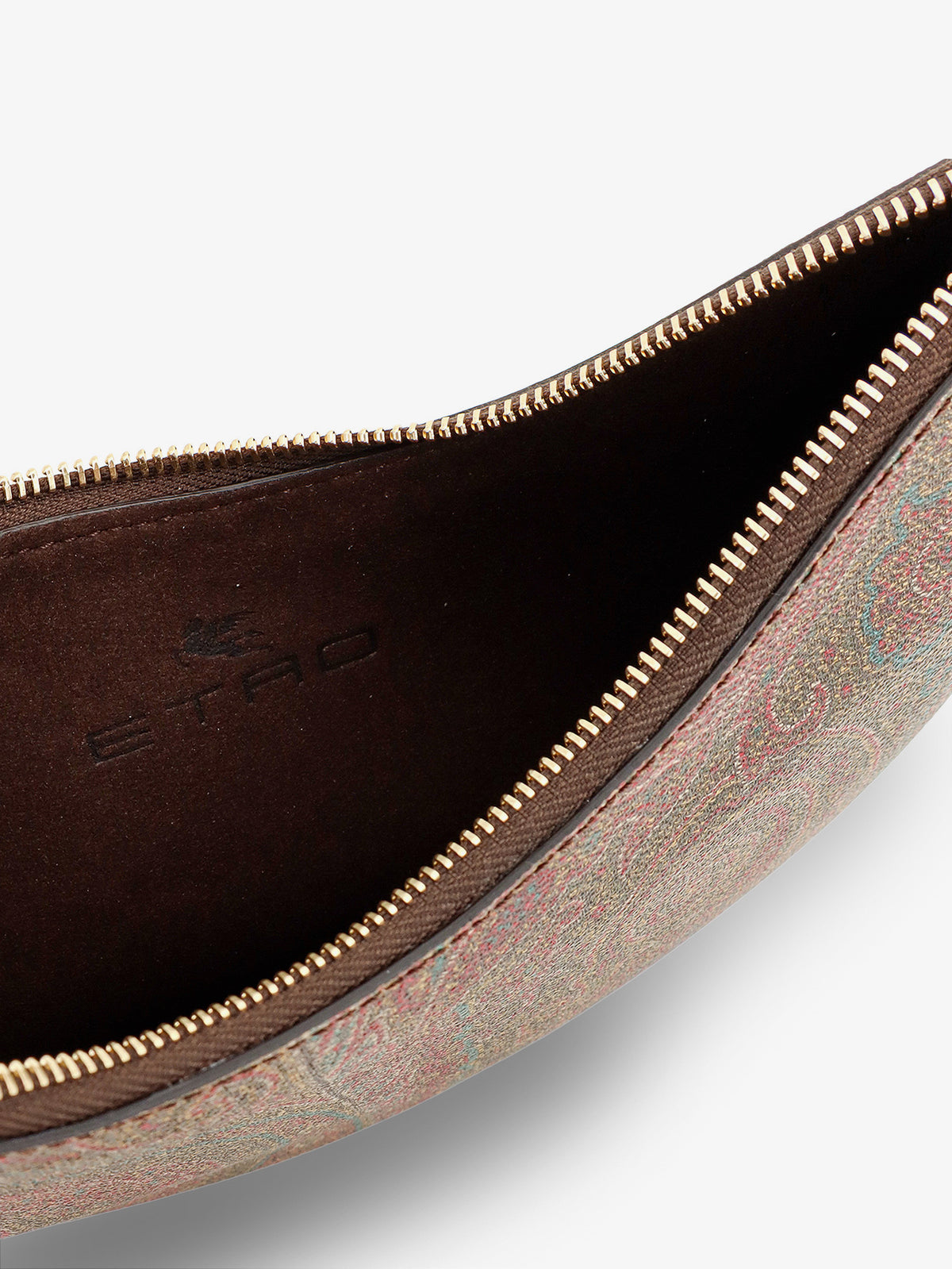 Etro Essential S Arnica Hobo shoulder bag in paisley jacquard fabric