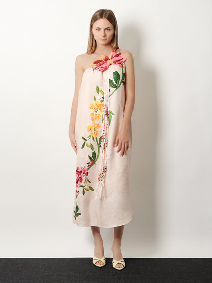 Vestito in lino naturale thumbnail