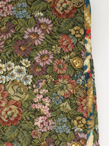 Gonna Mini Jacquard Arabesque Matelassé thumbnail