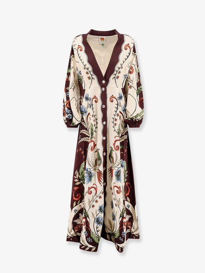 Millena maxi dress with all-over print thumbnail