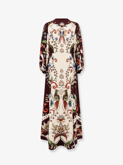 Millena maxi dress with all-over print thumbnail