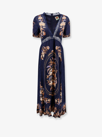 Lara viscose long dress thumbnail