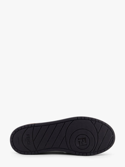 Fendi Match FF jacquard and suede sneakers thumbnail