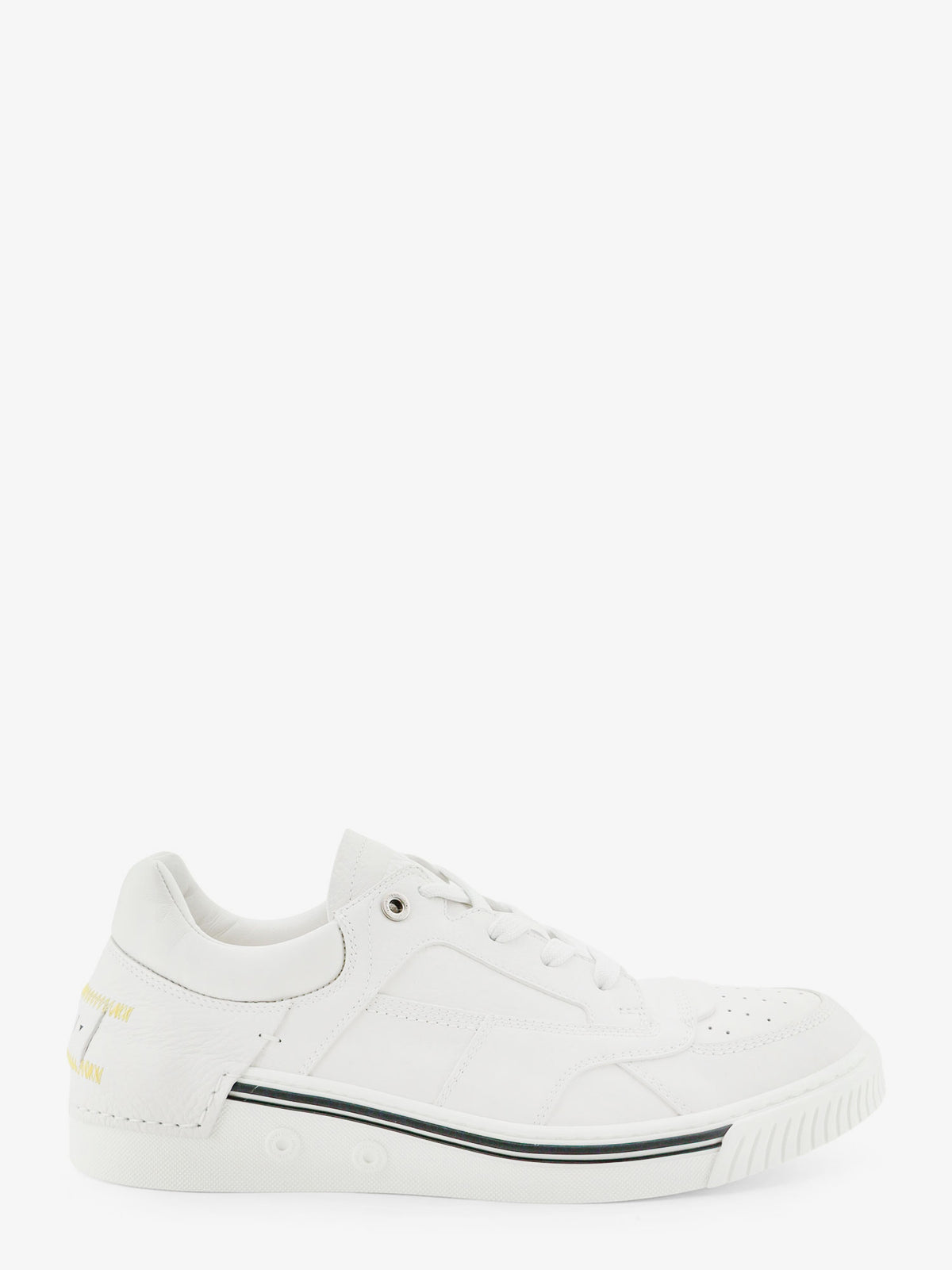 Fender leather sneakers