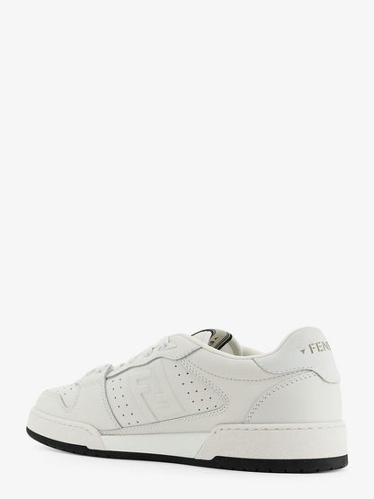 Match leather sneakers with FF monogram thumbnail