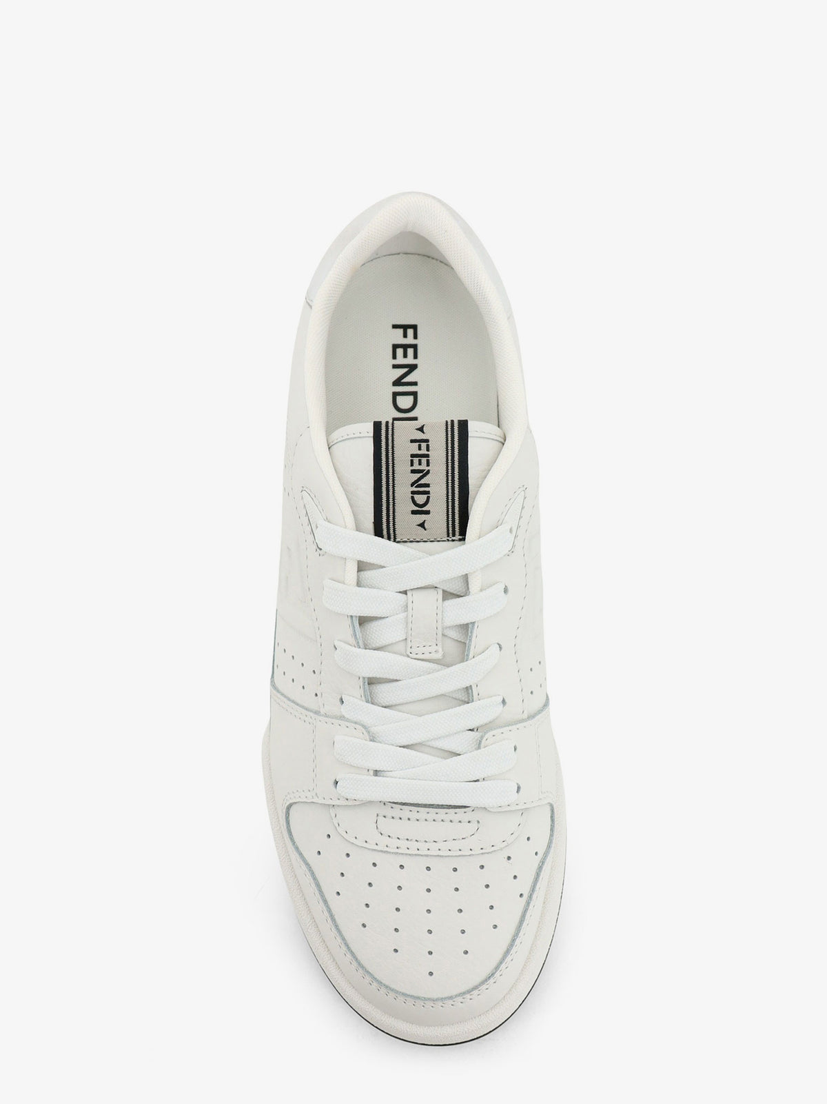 Match leather sneakers with FF monogram