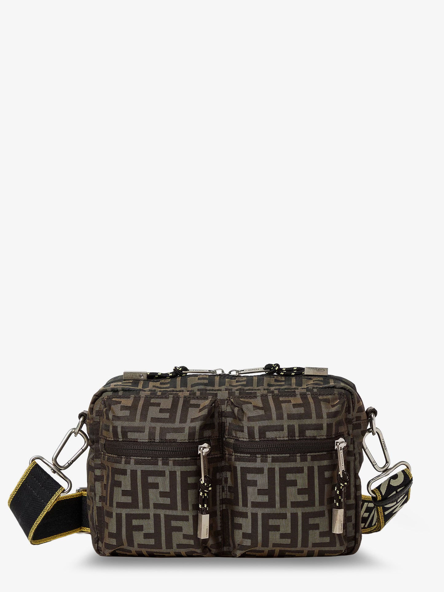 Borsa a tracolla Camera Case in tessuto Superlight FF Zucca