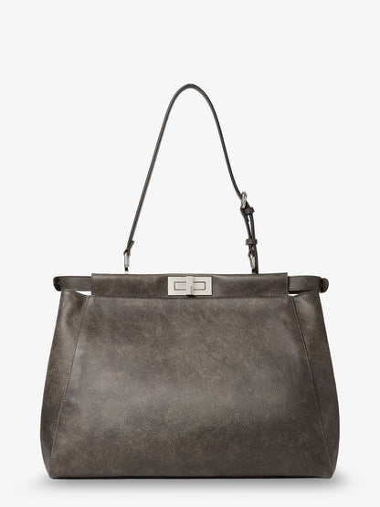 Borsa a tracolla My Peekaboo Large in pelle con effetto vintage thumbnail