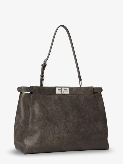 Borsa a tracolla My Peekaboo Large in pelle con effetto vintage thumbnail