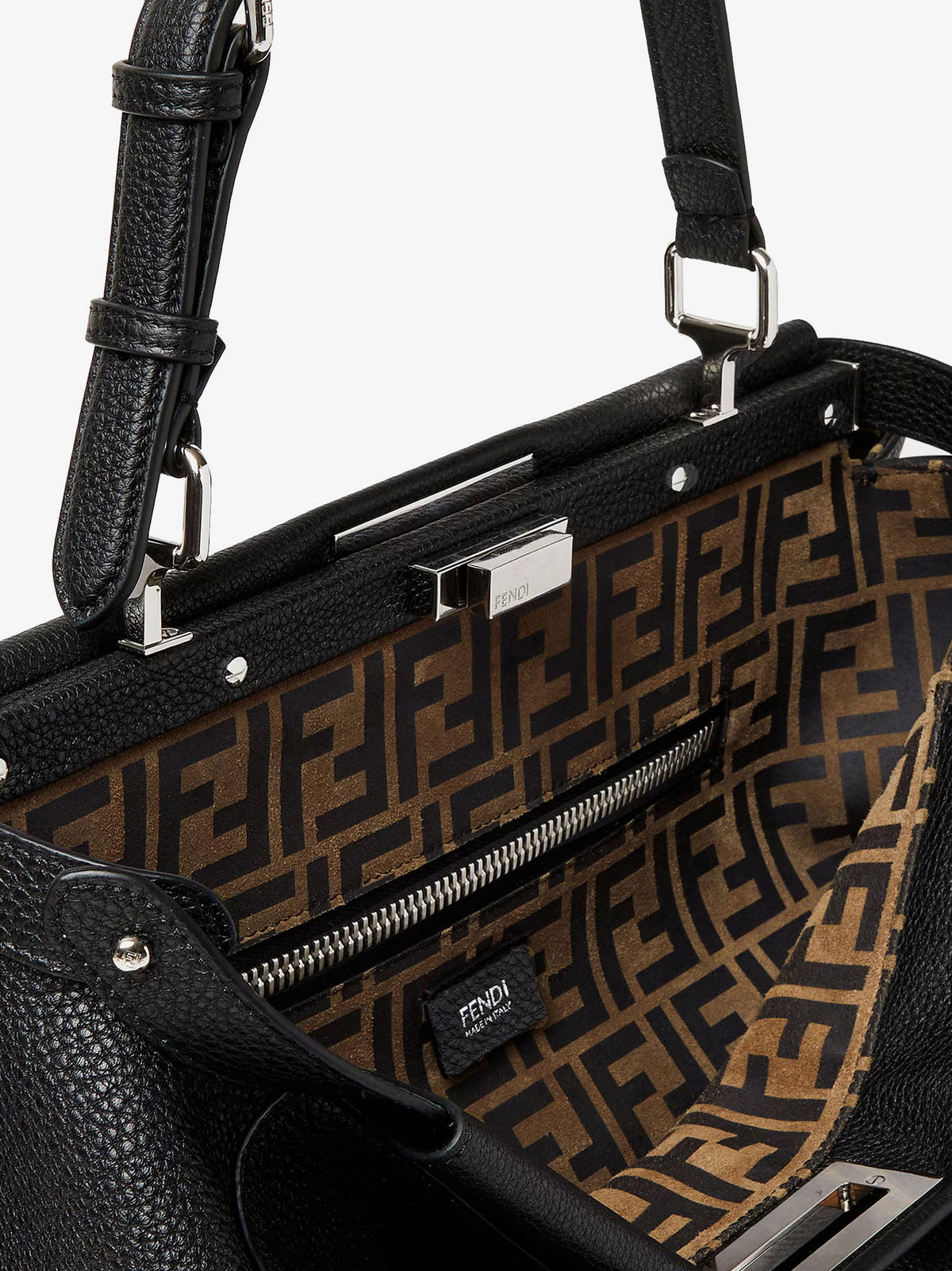 Borsa a tracolla My Peekaboo Large in pelle