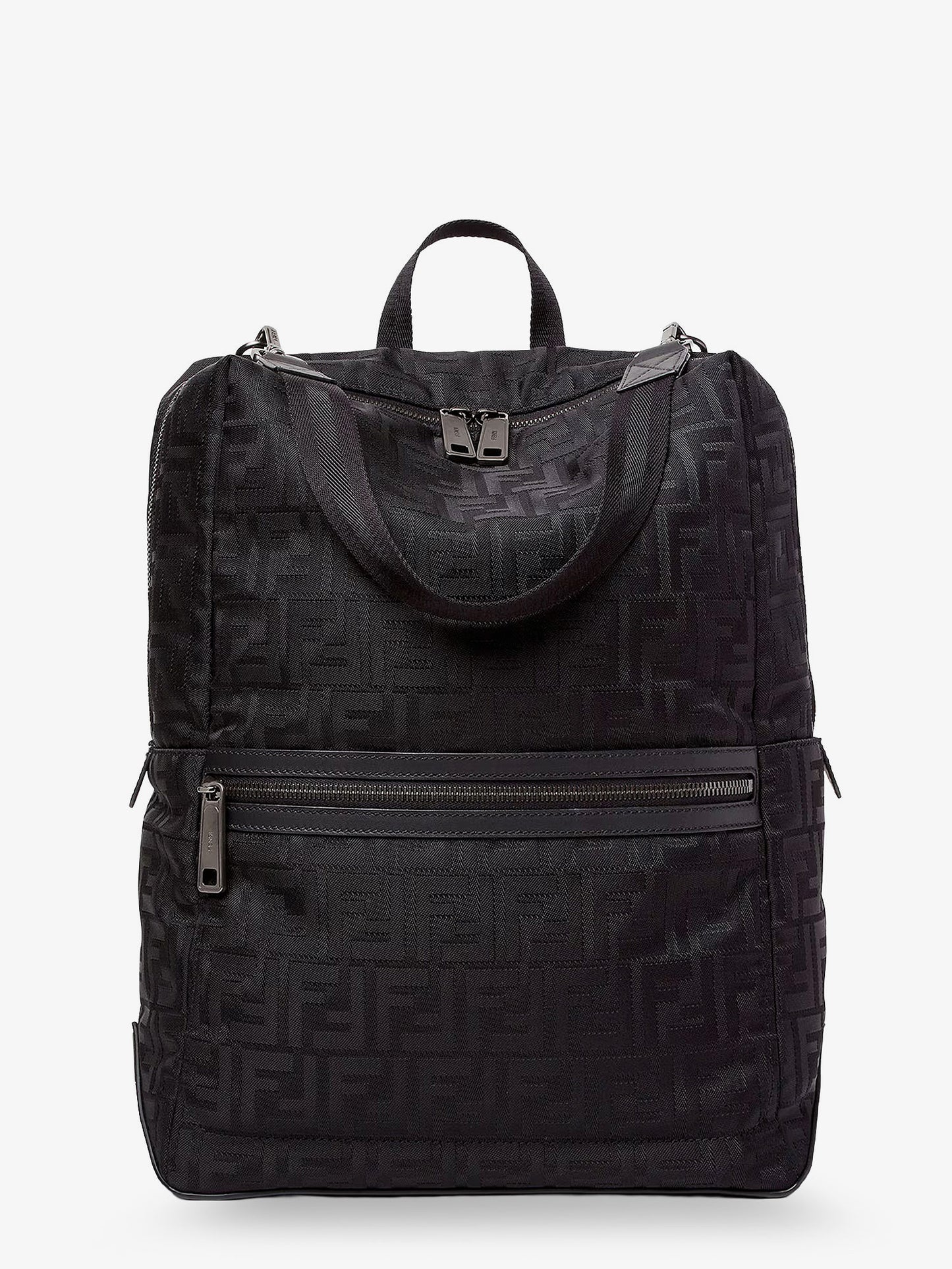 Zaino Fendi Lui in nylon FF imbottito